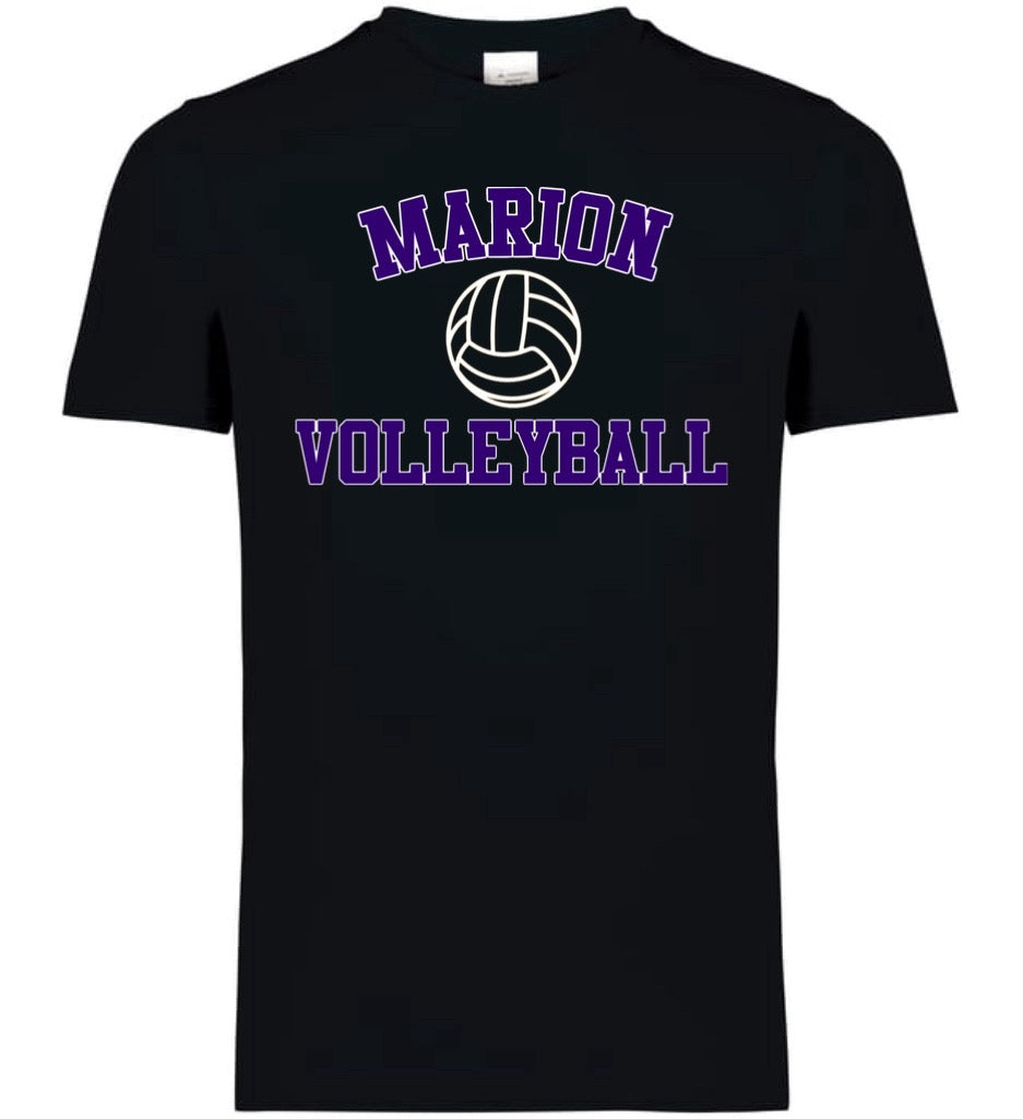 Marion Volleyball Arch Tee (Black)