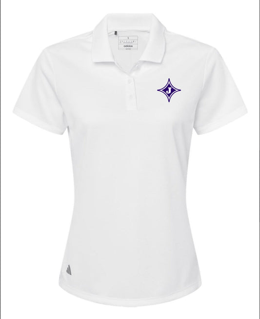 Womens Adidas Performance Pique Polo - Purple