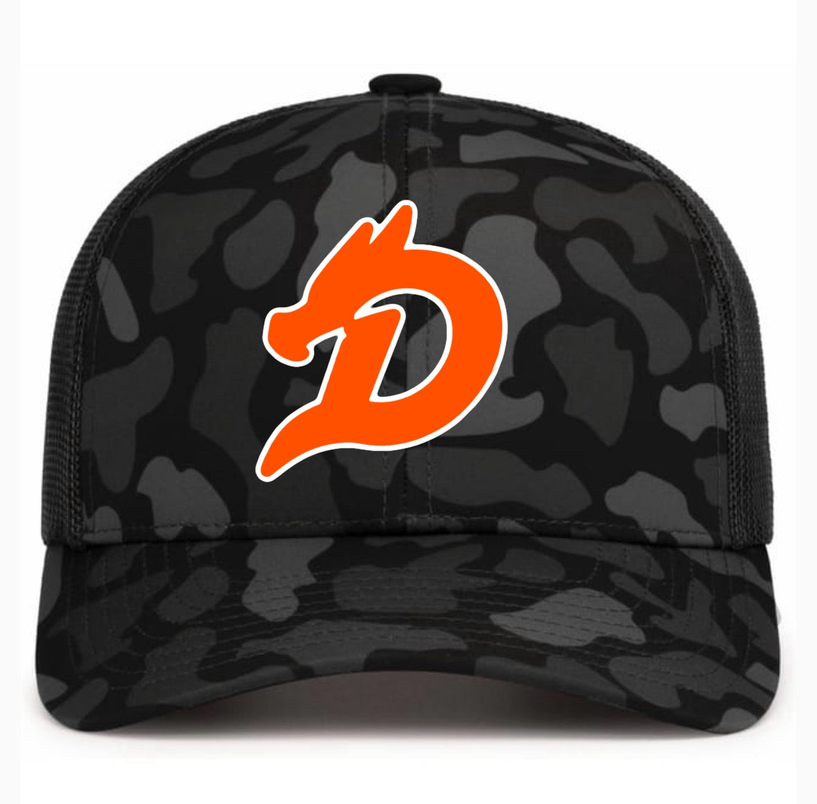 Dragon Script D Dark Camo Cap