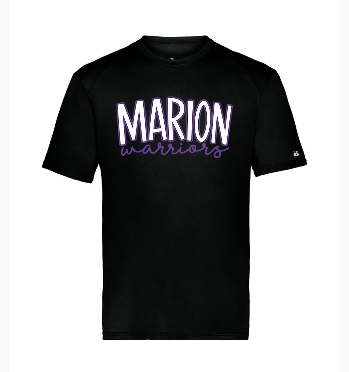 Marion Warriors T-Shirt White Graphic