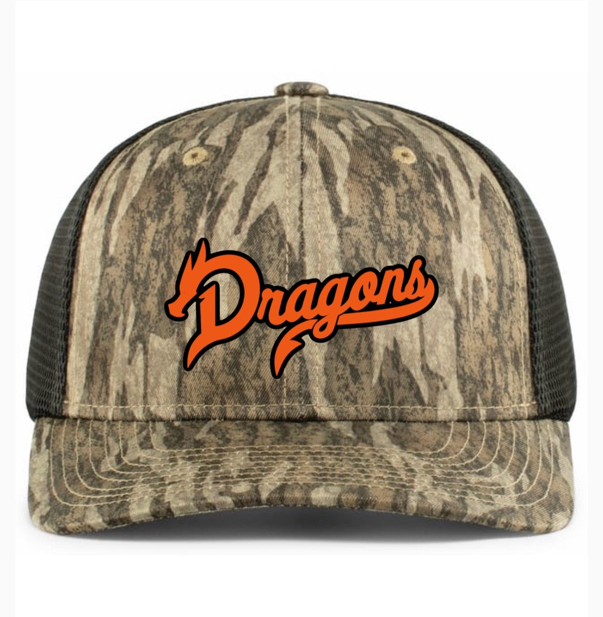 Dragons Script Bottomlands Camo Cap