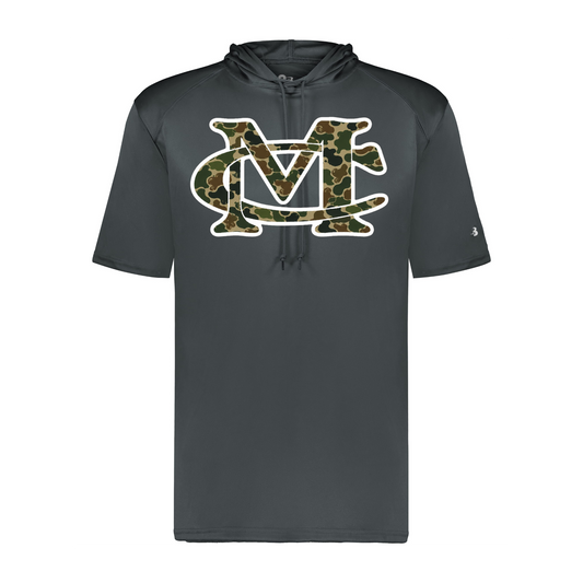 MC Duck Camo SS Hoodie - Graphite