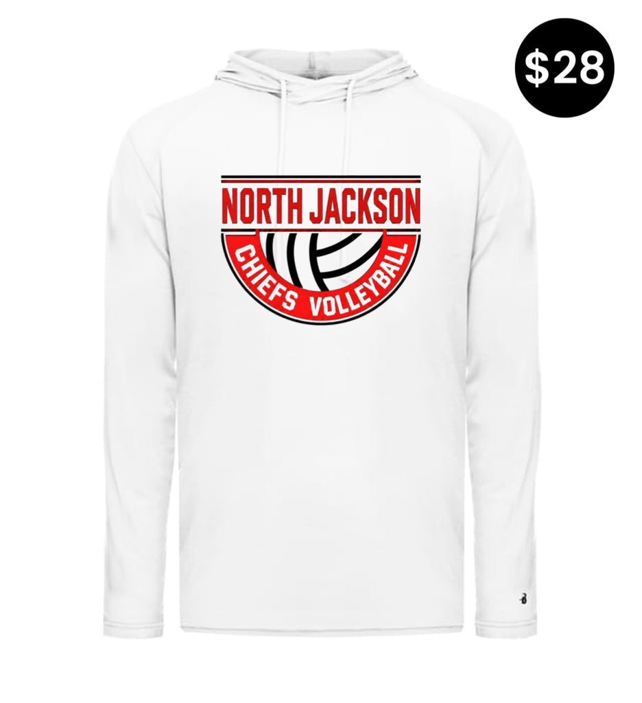 North Jackson Chiefs B Core Long Sleeve Hoodie