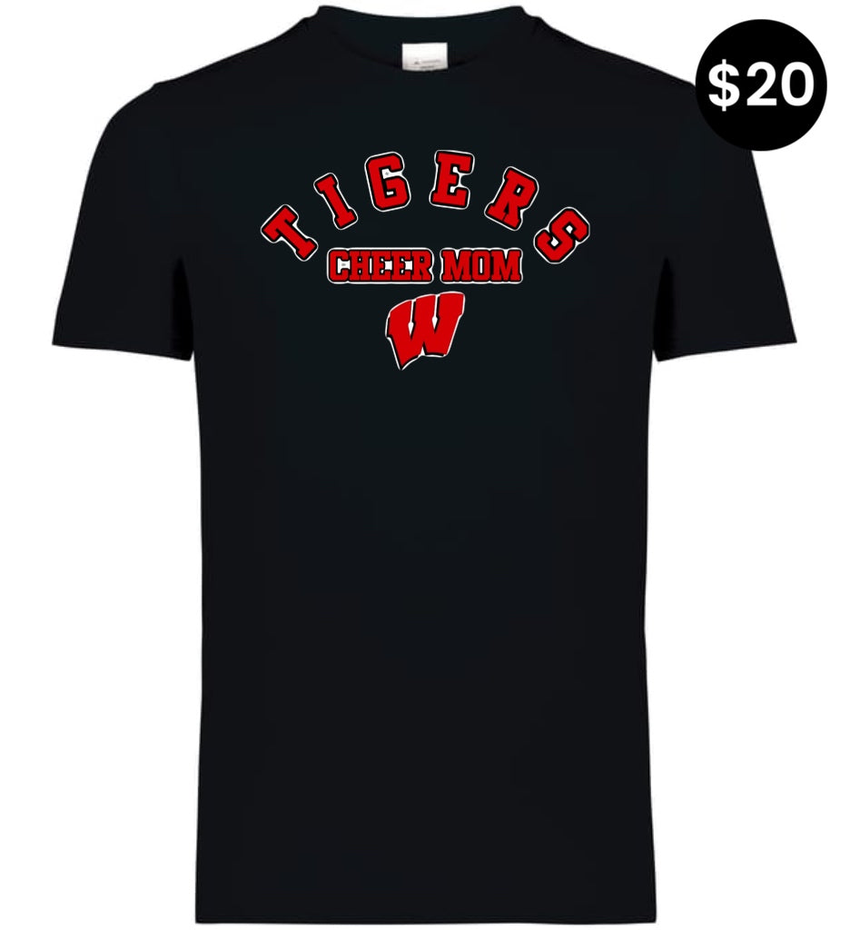 Whitwell Tigers Cheer Mom T-Shirt