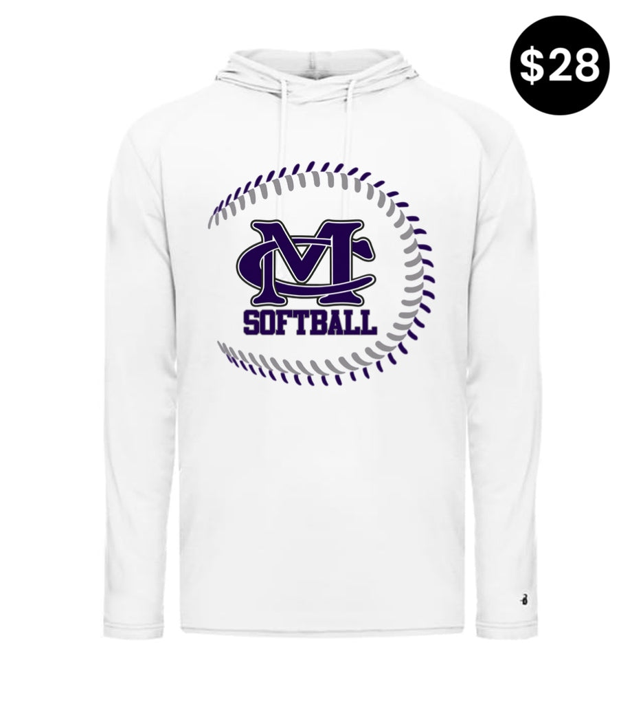 Marion County Softball Stitch Hoodie