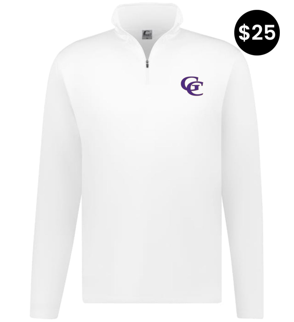 Grundy County GC Logo Quarter-Zip Pullover