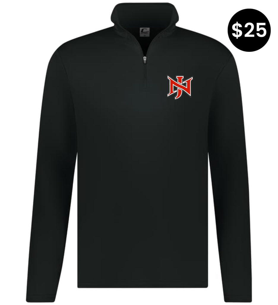 North Jackson NJ Logo Quarter-Zip Pullover