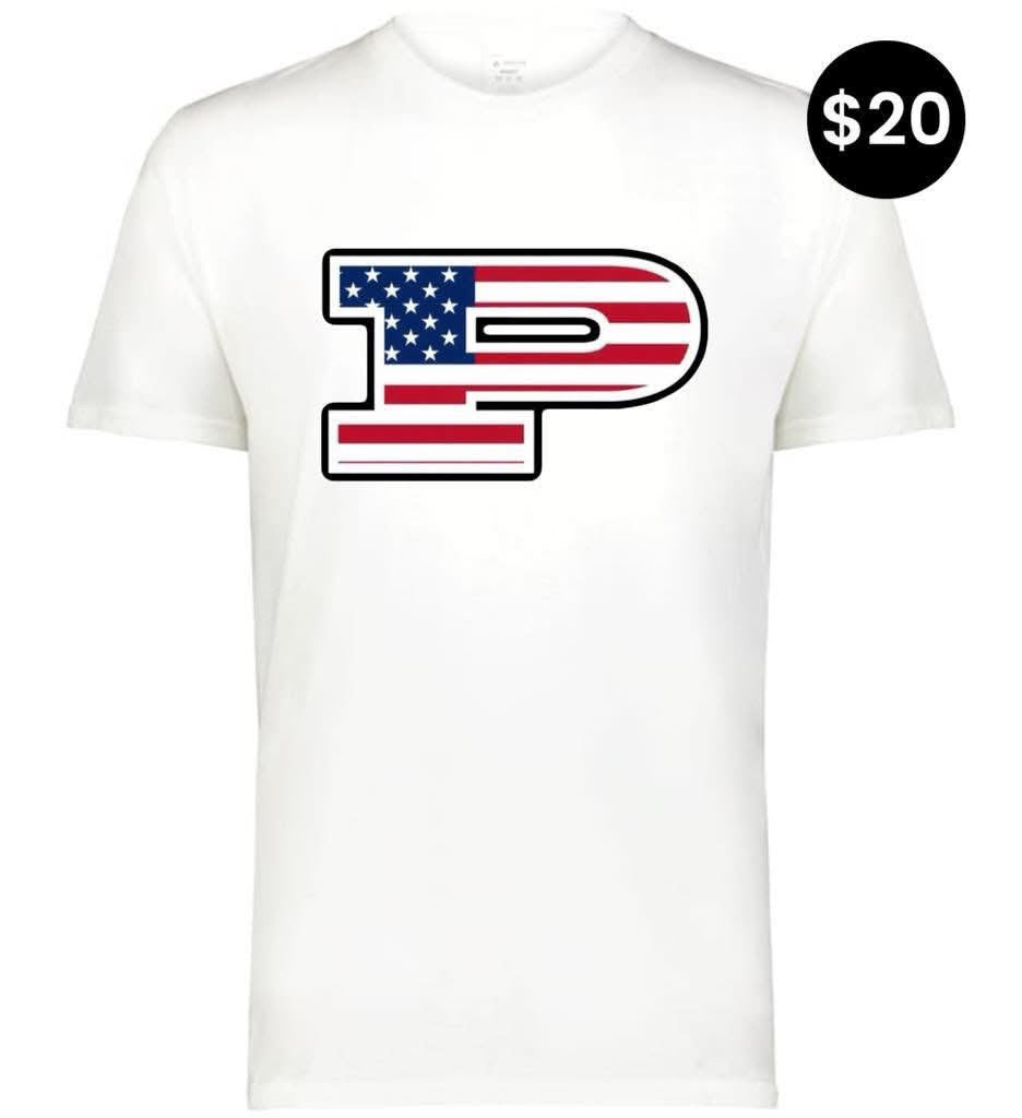 South Pittsburg Pirates USA Flag Tee
