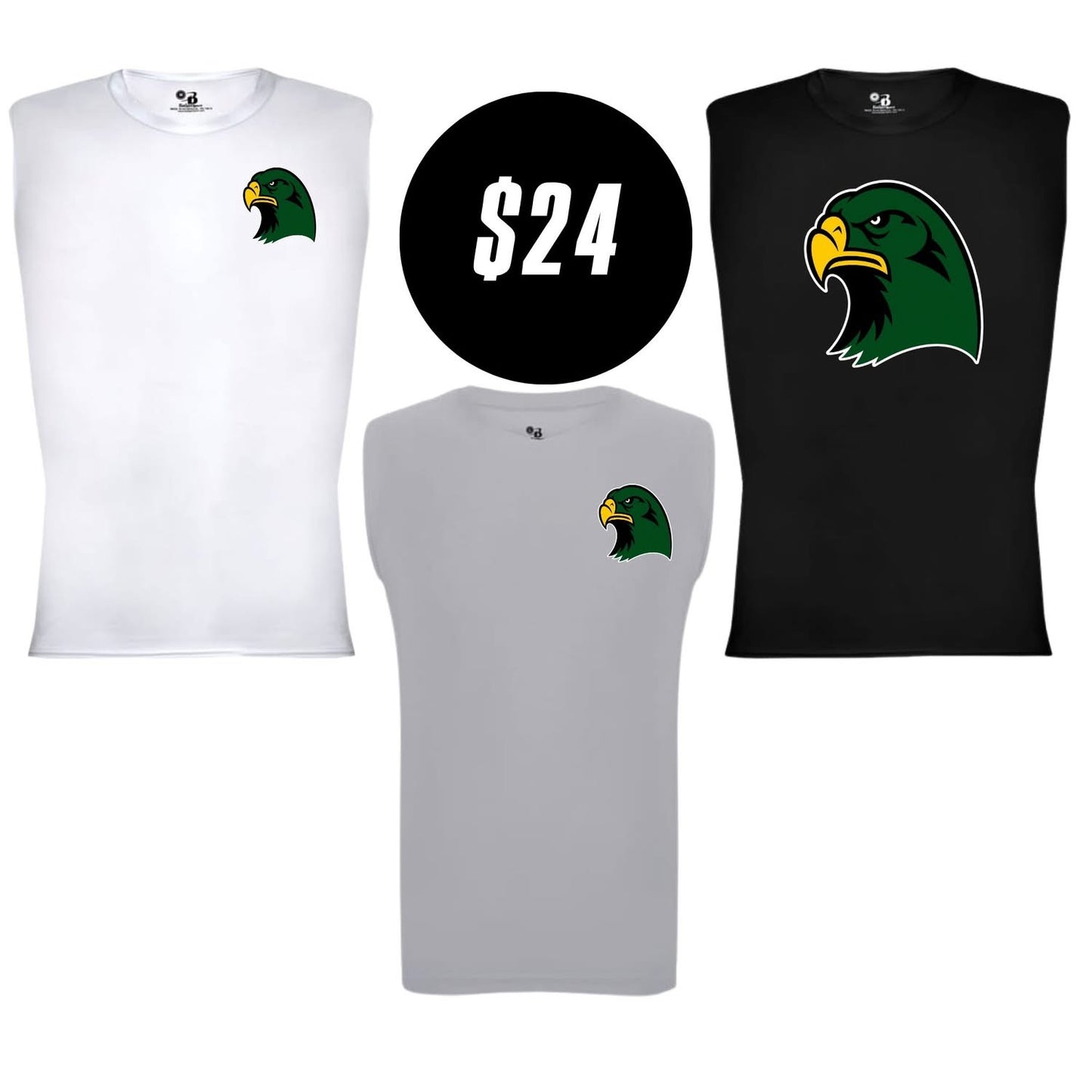 Badger B Core Sleeveless Compression Shirt