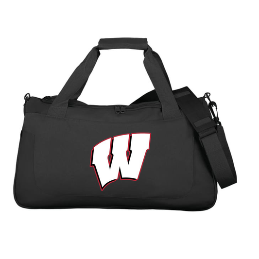 Whitwell W Duffel Bag - White W logo