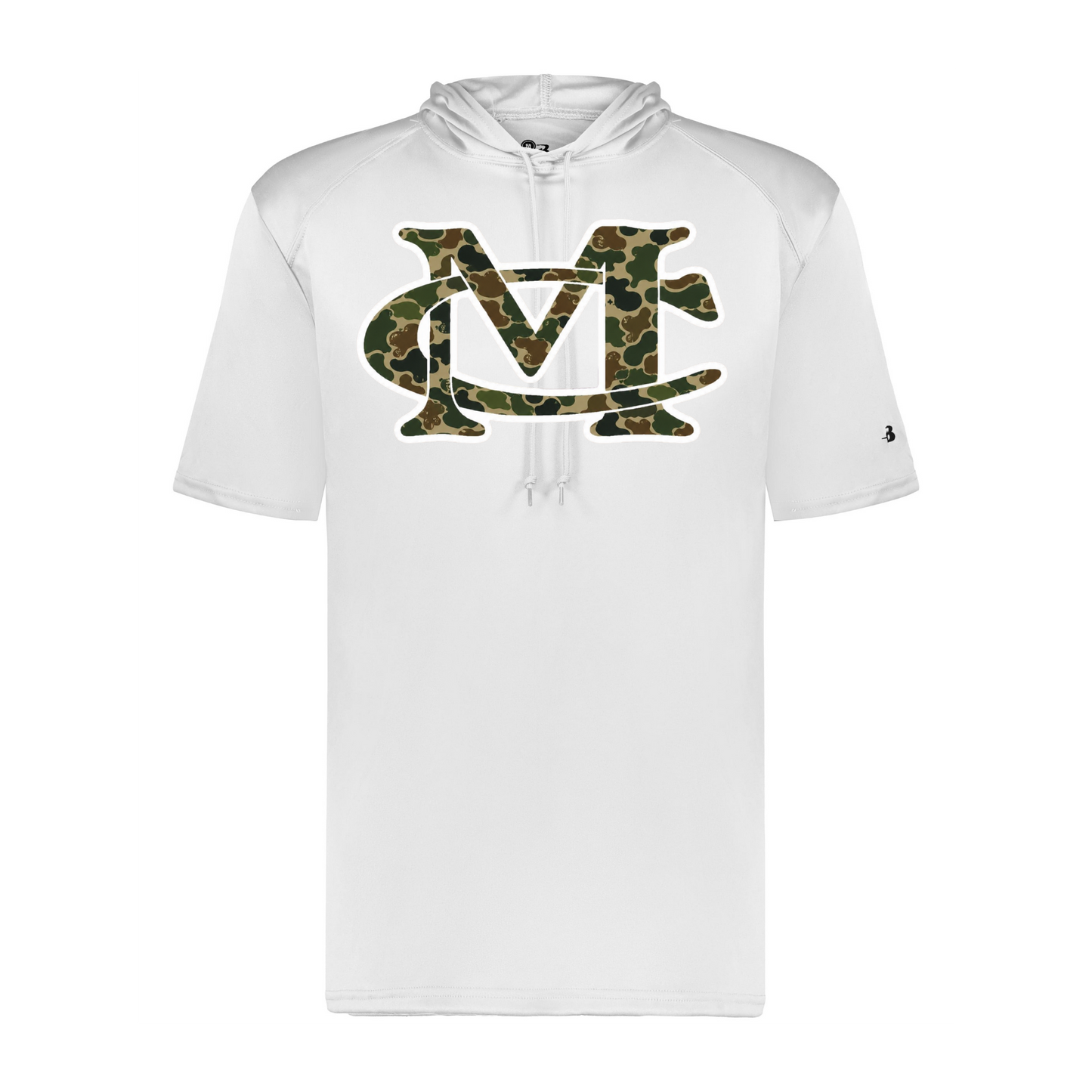 MC Duck Camo SS Hoodie - White