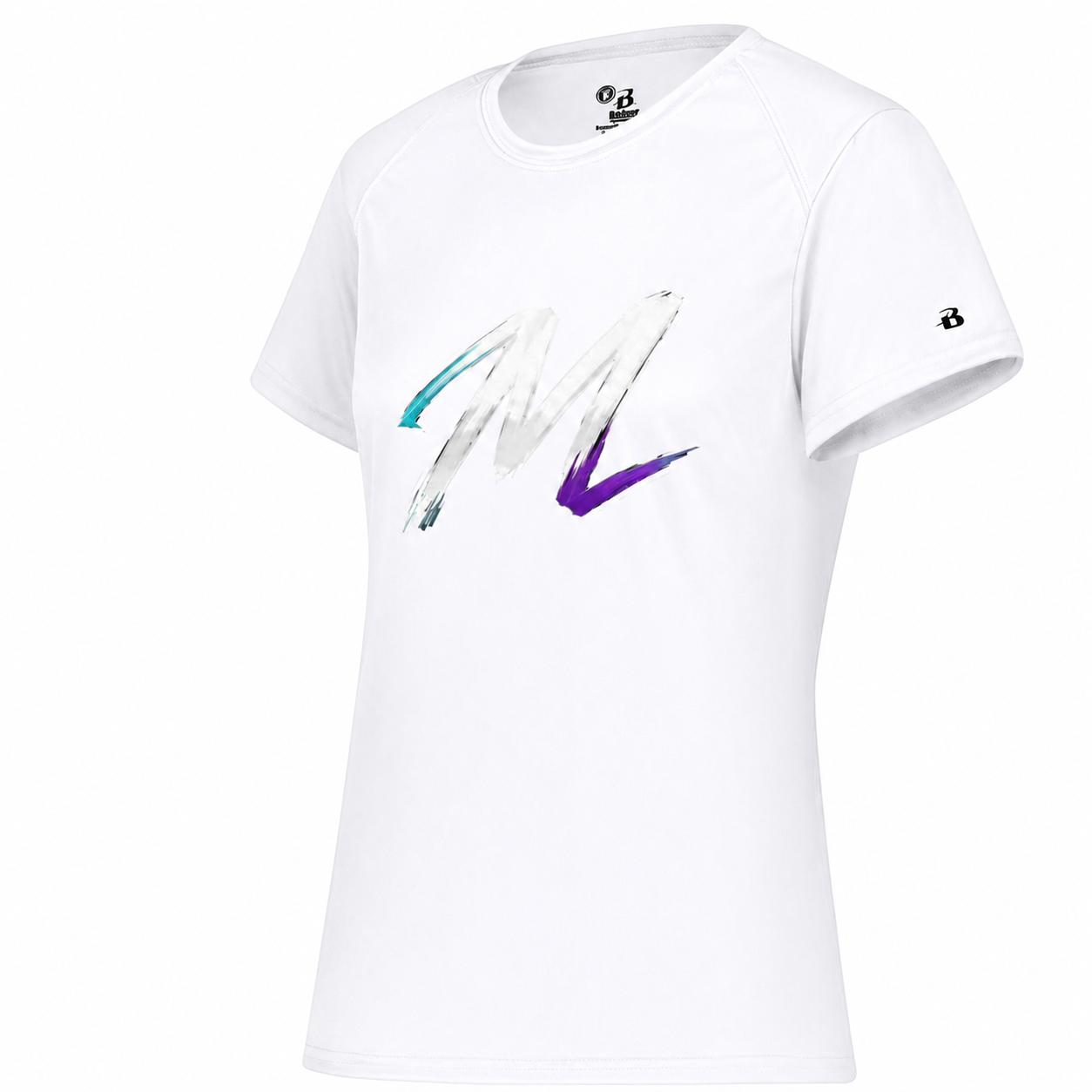 Mercy Fastpitch T-Shirt White - M Logo Design