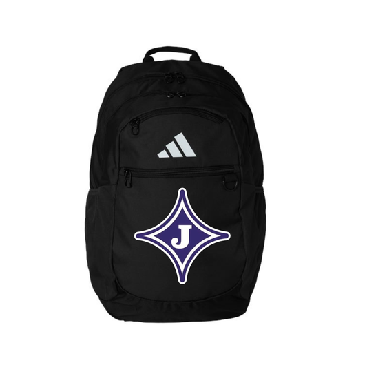 Jasper Middle School Adidas Backpack - Star J Logo