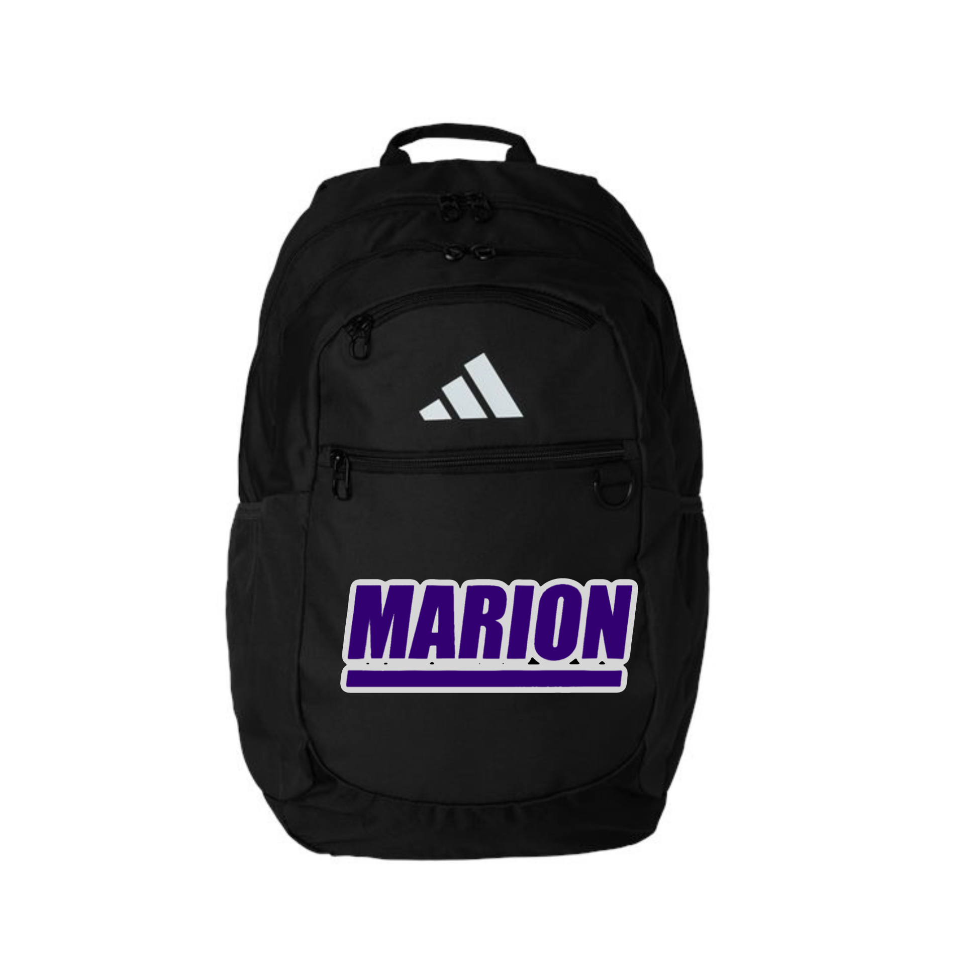 Marion Adidas Backpack - Marion Wordmark Logo