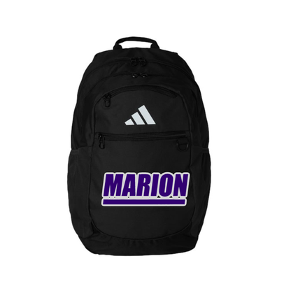 Marion Adidas Backpack - Marion Wordmark Logo
