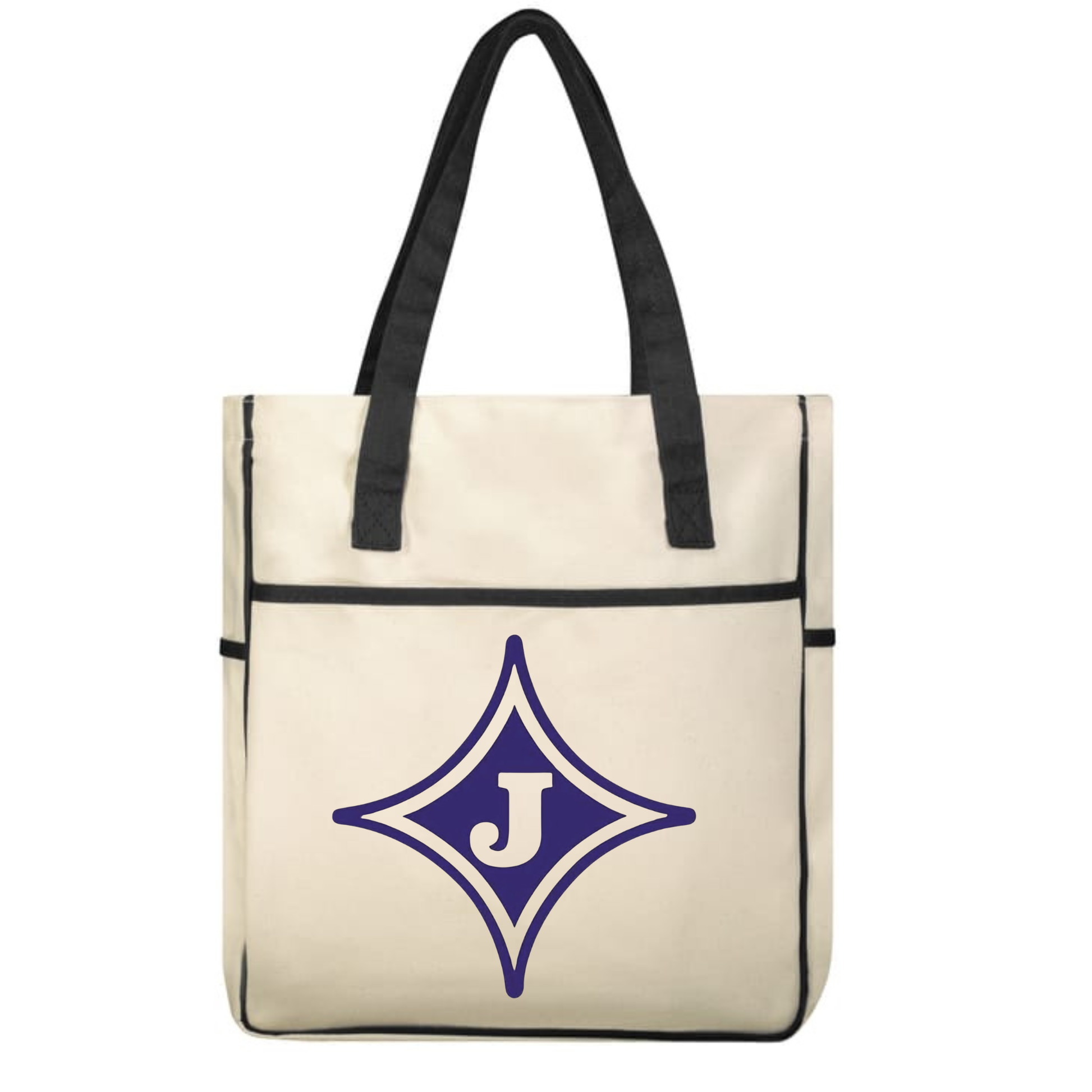 Jasper Middle Tote Bag - J Diamond logo
