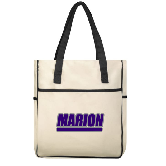 Marion County Tote Bag - MARION wordmark logo