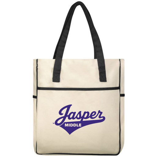 Jasper Middle Tote Bag - Jasper Middle wordmark