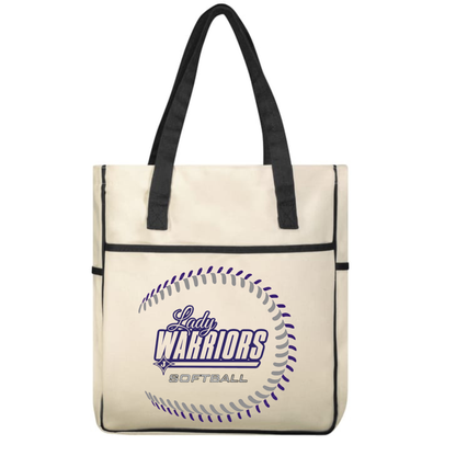Jasper Middle Tote Bag - Lady Warriors Softball