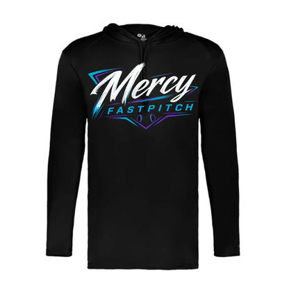 Mercy Fastpitch Long Sleeve Hoodie - Black