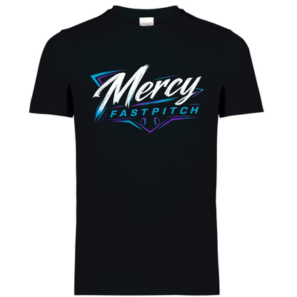 Mercy Fastpitch Cotton T-Shirt - Black