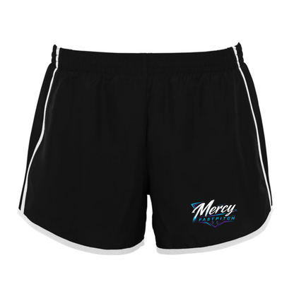 Mercy Fastpitch Shorts - Wordmark Design