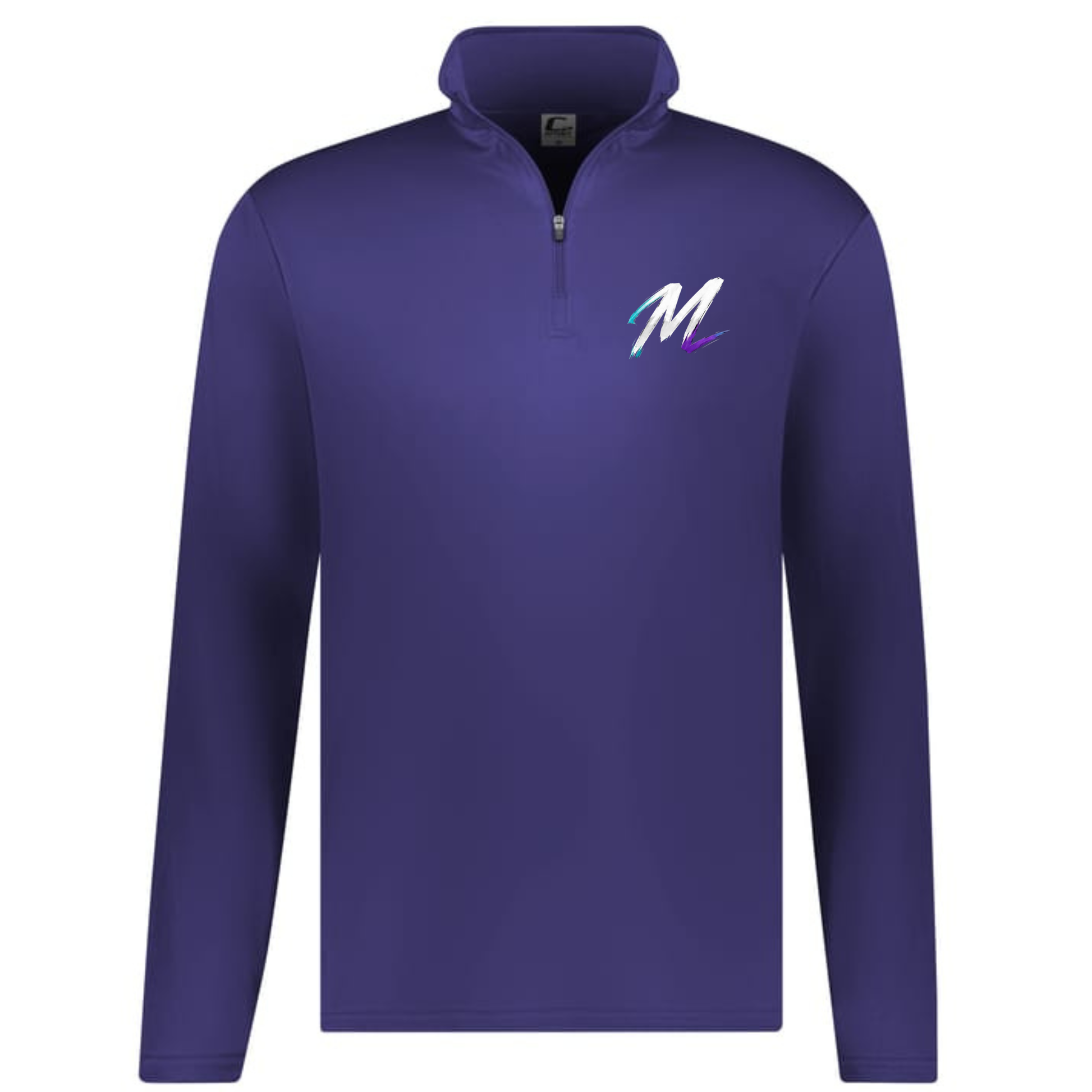 Mercy Fastpitch Quarter-Zip Pullover - Purple