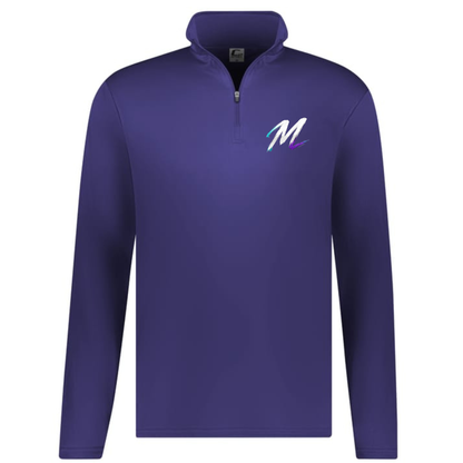 Mercy Fastpitch Quarter-Zip Pullover - Purple