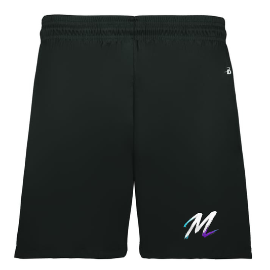 Mercy Fastpitch Performance Shorts - Black M Logo