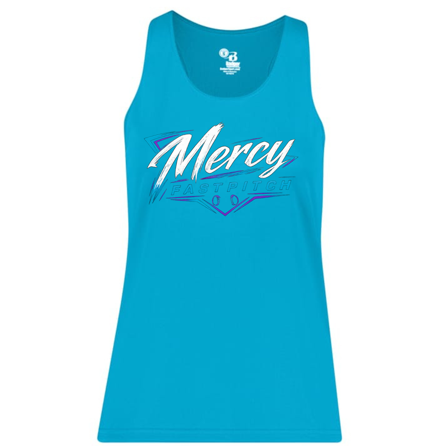 Mercy Fastpitch Tank Top - M Logo Design