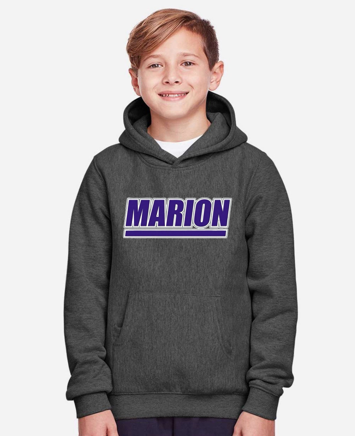 Marion Youth Hooded Sweatshirt