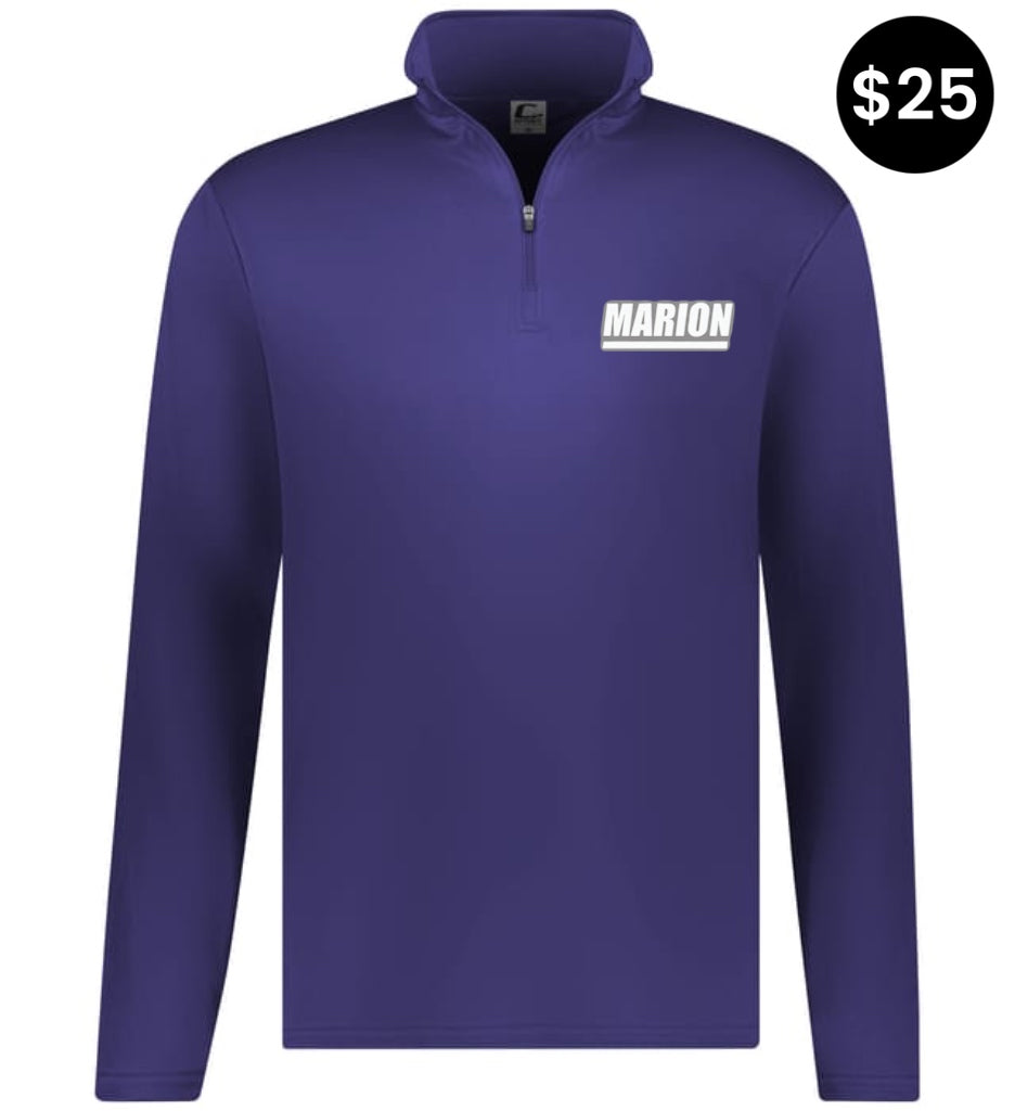 Marion County Logo Quarter-Zip Pullover