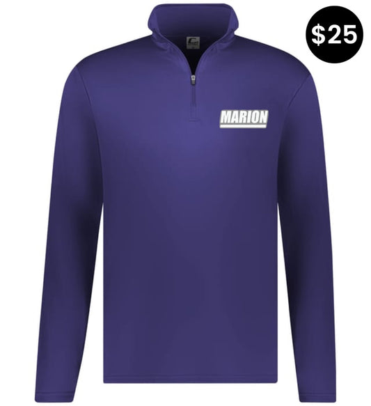Marion County Logo Quarter-Zip Pullover