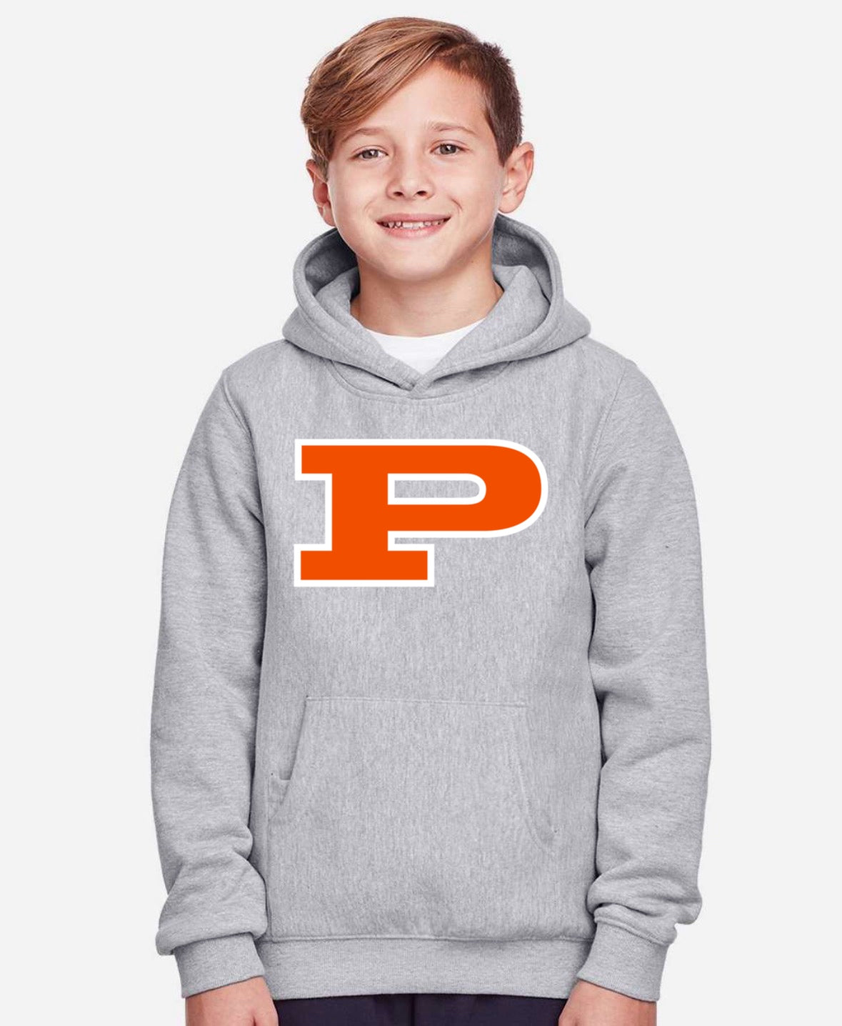 Youth Power P Hooded Sweatshirt - Black