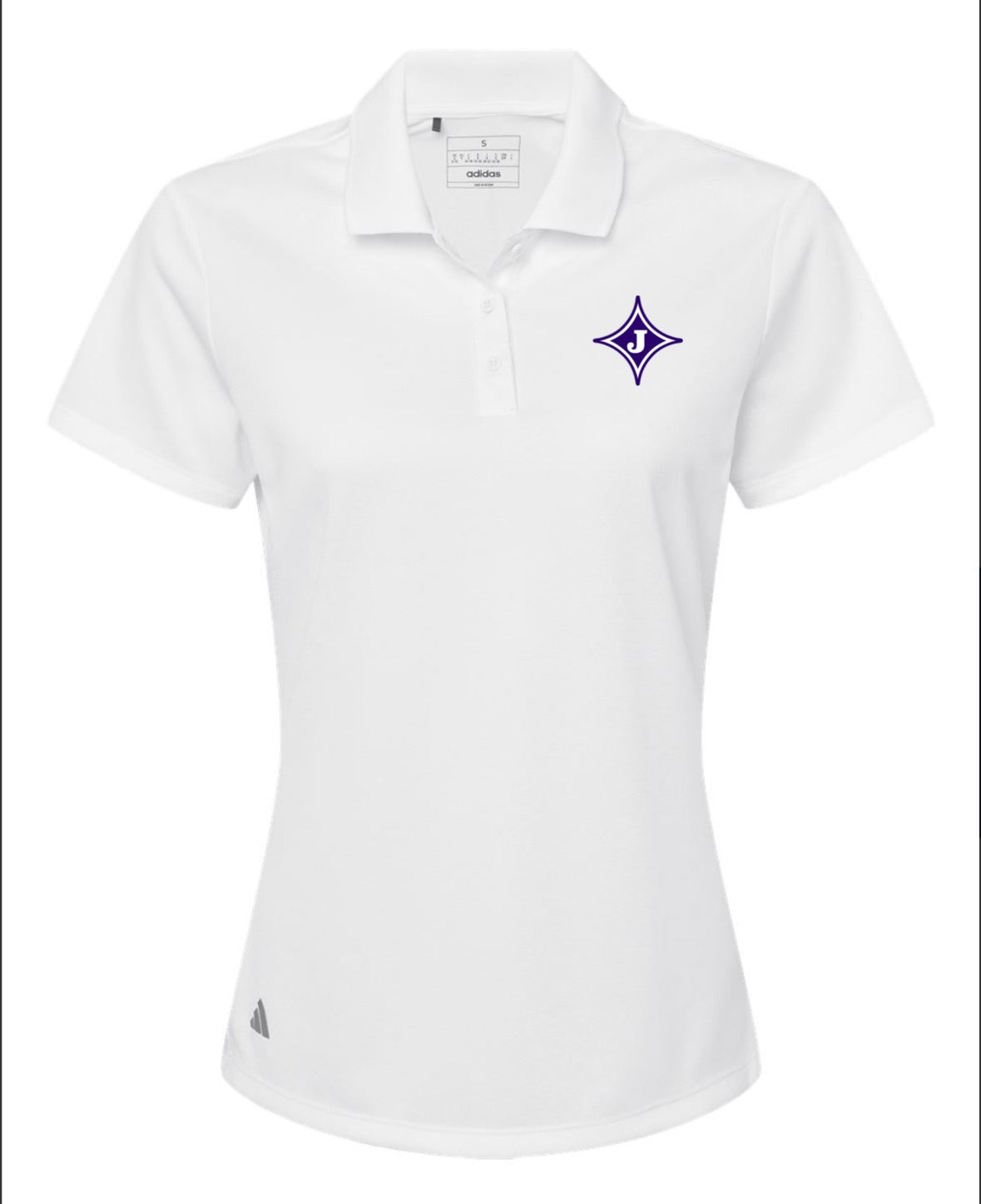 Womens Adidas Performance Pique Polo - Purple
