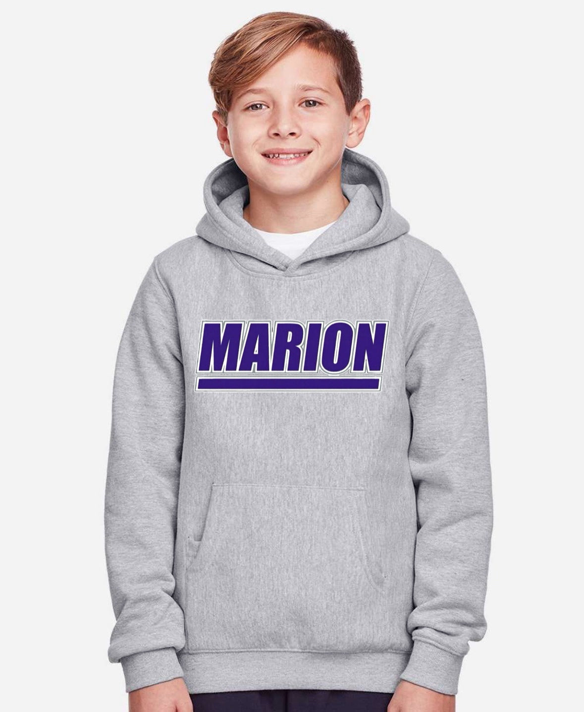 Marion Youth Hooded Sweatshirt