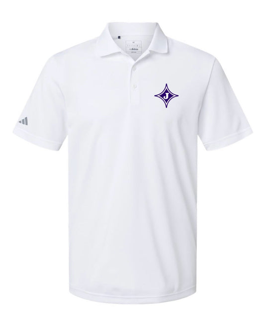 Mens Adidas Performance Pique Polo - Black