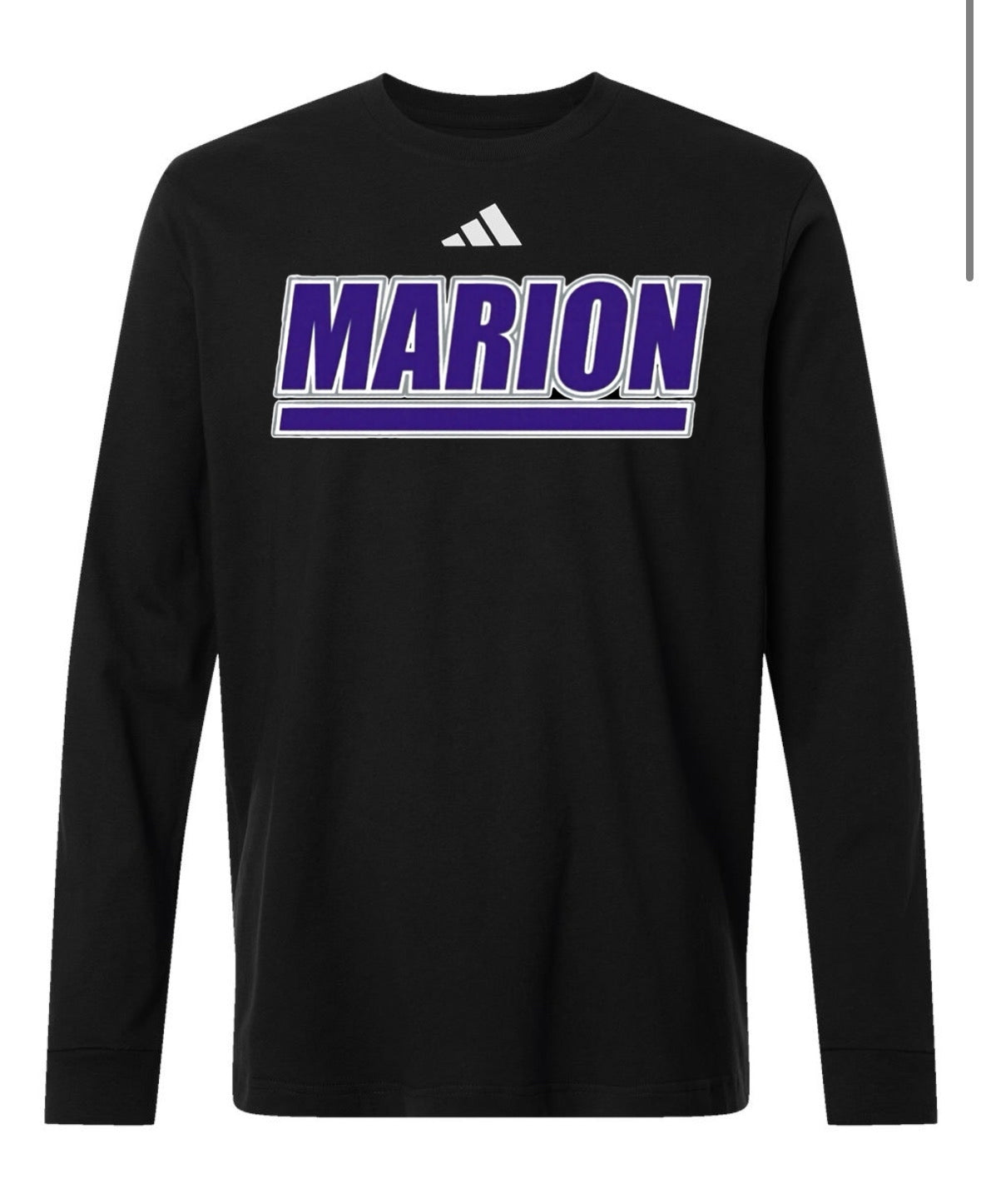 White Marion Adidas Fresh Long Sleeve Shirt