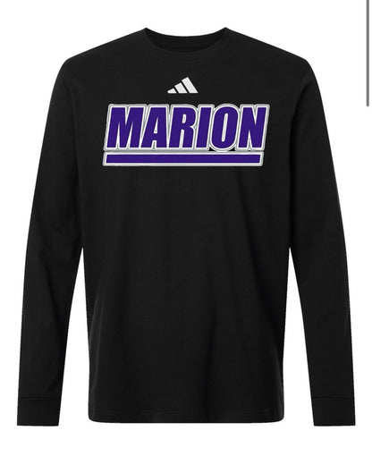 White Marion Adidas Fresh Long Sleeve Shirt