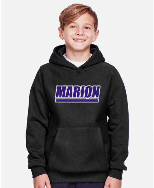 Marion Youth Hooded Sweatshirt