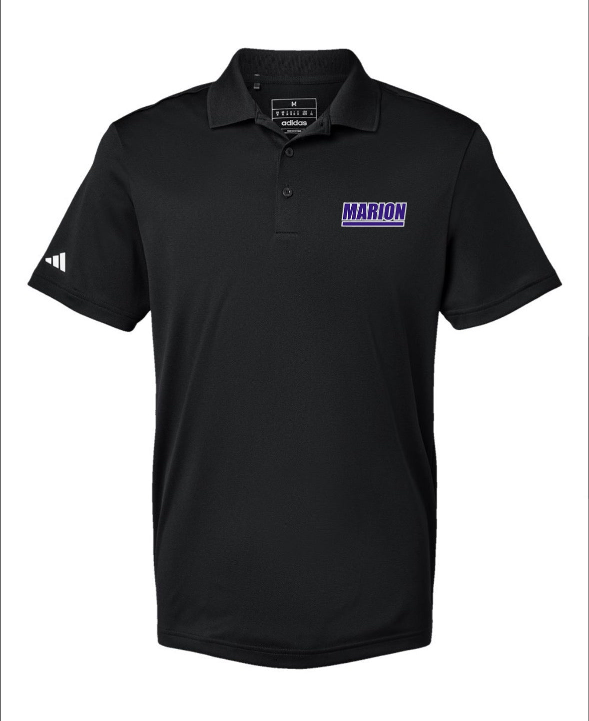 Adidas Performance Pique Polo - Black