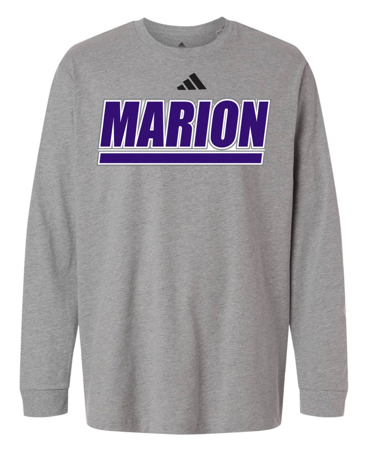Gray Marion Adidas Fresh Long Sleeve Shirt