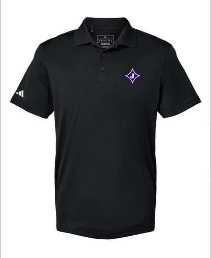 Mens Adidas Performance Pique Polo - Purple