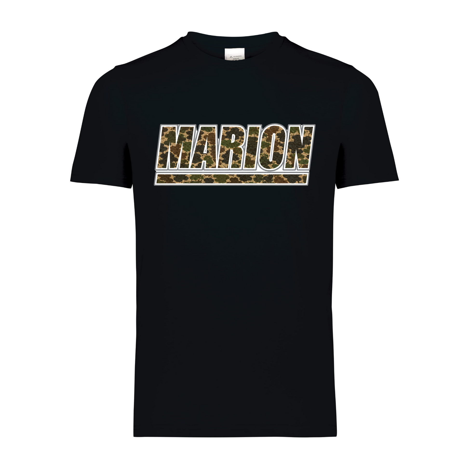 Marion Duck Camo SS Tee - Black