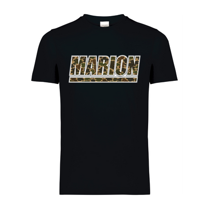 Marion Duck Camo SS Tee - Black