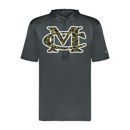 MC Duck Camo SS Hoodie - Graphite