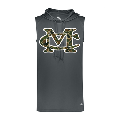 MC Duck Camo Sleeveless Hoodie - Graphite