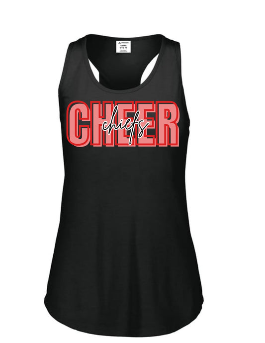 North Jackson Cheer Racerback Tank - Black