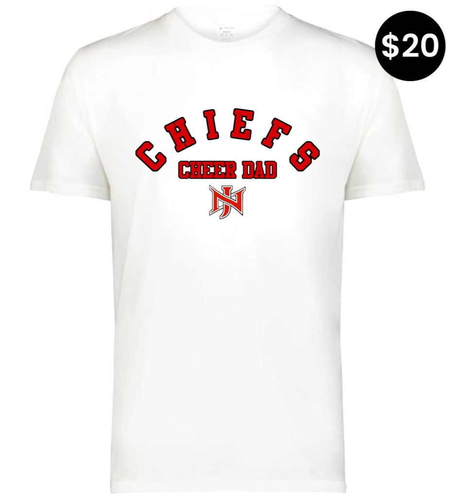North Jackson Chiefs Cheer Dad T-Shirt