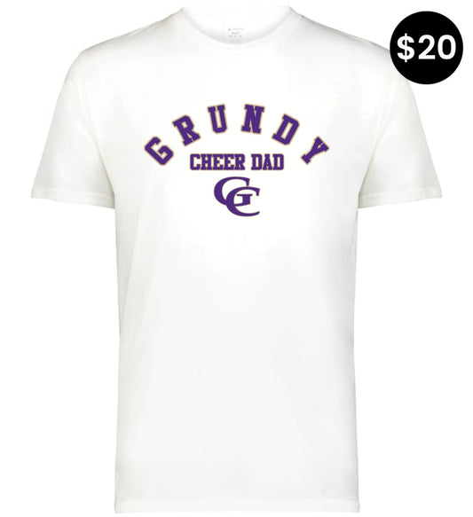 Grundy County Yellowjackets Cheer Dad T-Shirt